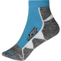 Sport Sneaker Socks - Bright blue/white