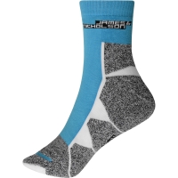 Sport Socks - Bright blue/white