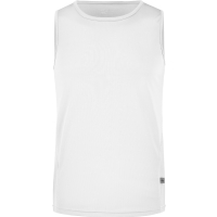 Men's Running Tank - White/white