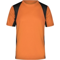 Men's Running-T - Orange/black