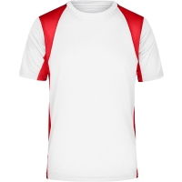 Men's Running-T - White/red