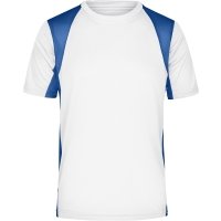 Men's Running-T - White/royal