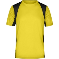 Men's Running-T - Yellow/black