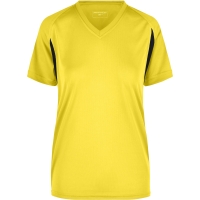 Ladies' Running-T - Yellow/black