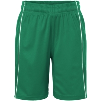 Basic team Shorts Junior - Green/white