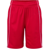 Basic team Shorts Junior - Red/white
