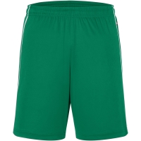 Basic Team Shorts - Green/white