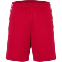 Basic Team Shorts - Red/white