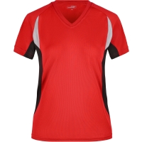 Ladies' Running-T - Red/black