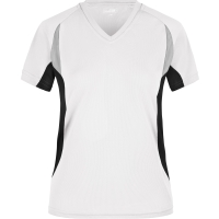 Ladies' Running-T - White/black