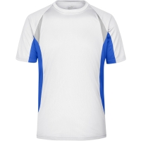 Men's Running-T - White/royal