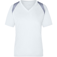 Ladies' Running-T - White/silver