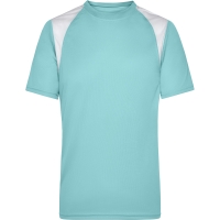 Men's Running-T - Mint/white