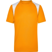 Men's Running-T - Orange/white