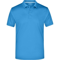 Men's Polo High Performance - Azur