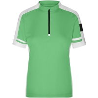 Ladies' Bike-T Half Zip - Green