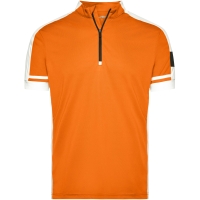 Men's Bike-T Half Zip - Orange