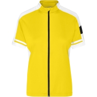 Ladies' Bike-T Full Zip - Sun yellow