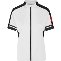 Ladies' Bike-T Full Zip - White