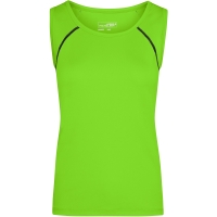 Ladies' Sports Tanktop - Bright green/black