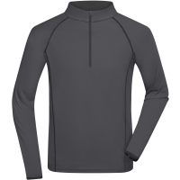 Men's Sports Shirt Longsleeve - Titan/black