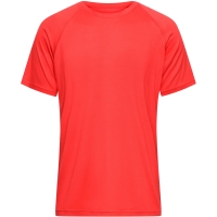 Men's Sports-T - Bright red