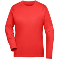 Ladies' Sports Shirt Long-Sleeved - Bright red