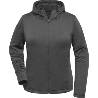 Ladies' Sports Zip Hoody - Dark melange