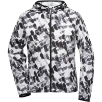 Ladies' Sports Jacket - Black printed