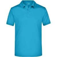Men's Active Polo - Turquoise