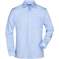 Men's Business Shirt Long-Sleeved - Light blue