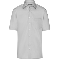 Men's Business Shirt Short-Sleeved - Light grey
