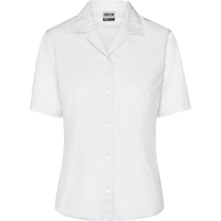 Ladies' Business Blouse Short-Sleeved - White
