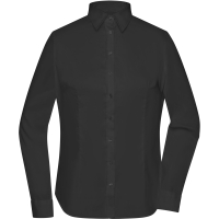 Ladies' Long-Sleeved Blouse - Black