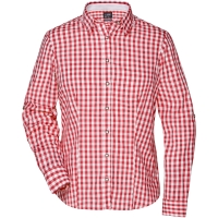Ladies' Traditional Shirt - Red/white