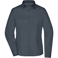 Ladies' Business Shirt Longsleeve - Carbon