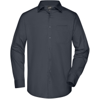 Men's Business Shirt Longsleeve - Carbon