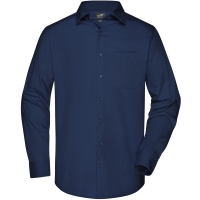 Men's Business Shirt Longsleeve - Navy