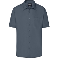 Men's Business Shirt Shortsleeve - Carbon