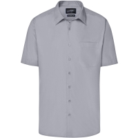 Men's Business Shirt Shortsleeve - Steel