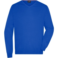 Men's V-Neck Pullover - Royal