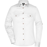 Ladies' Traditional Shirt Plain - White