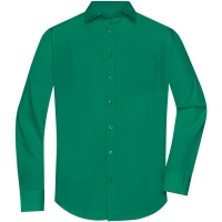 Men's Shirt Longsleeve Poplin - Irish green