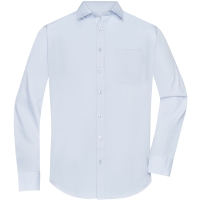 Men's Shirt Longsleeve Poplin - Light blue