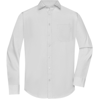 Men's Shirt Longsleeve Poplin - Light grey