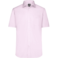 Men's Shirt Shortsleeve Micro-Twill - Light pink