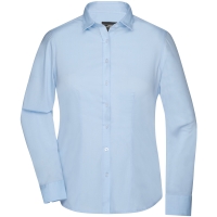 Ladies' Shirt Longsleeve Oxford - Light blue
