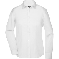 Ladies' Shirt Longsleeve Oxford - White