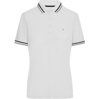 Ladies' Polo - White/black