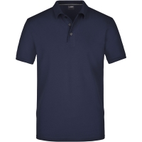 Men's Pima Polo - Navy